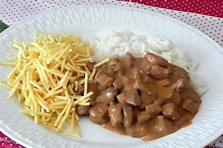 strogonoff de carne
